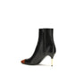 Black Calf Leather Bos Taurus Ankle Boots
