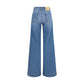 Blue Cotton Relaxed Fit Jeans