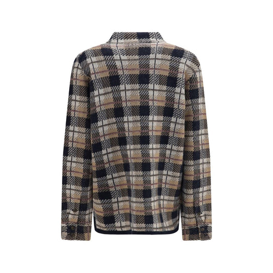 Brown Cashmere Shirt