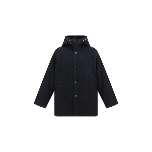 Black Wool Oves Aries Full-Length Jacket