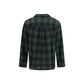 Bicolor Wool Oves Aries Pattern Shirt