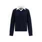 Blue Cotton Sweatshirt