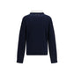 Blue Cotton Sweatshirt