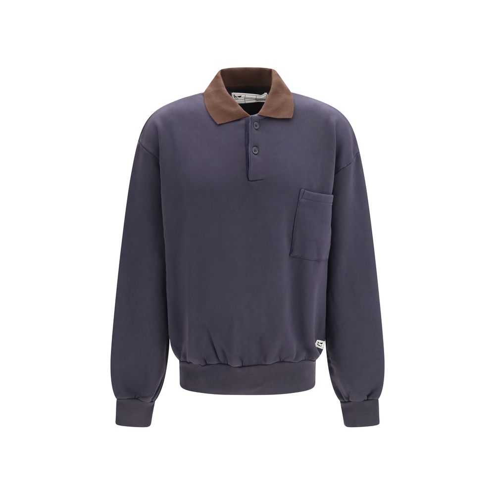 Blue Cotton Sweatshirt