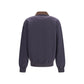 Blue Cotton Sweatshirt