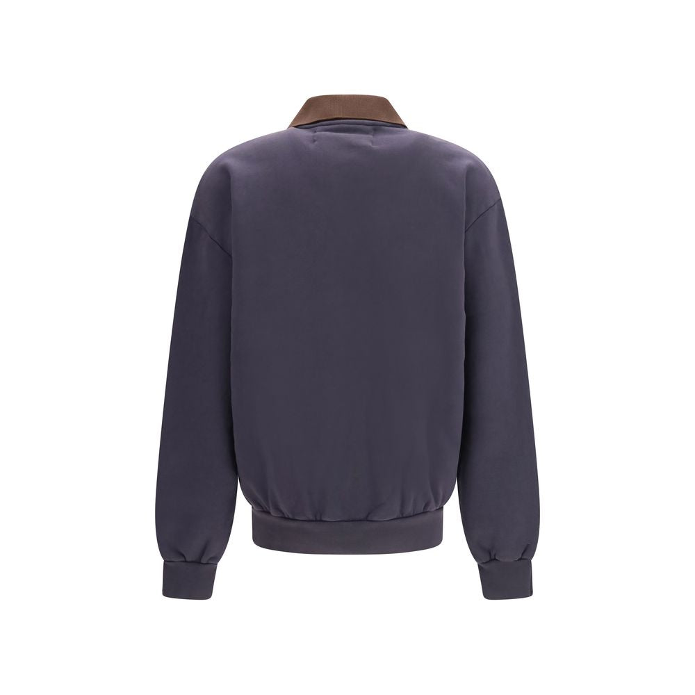 Blue Cotton Sweatshirt