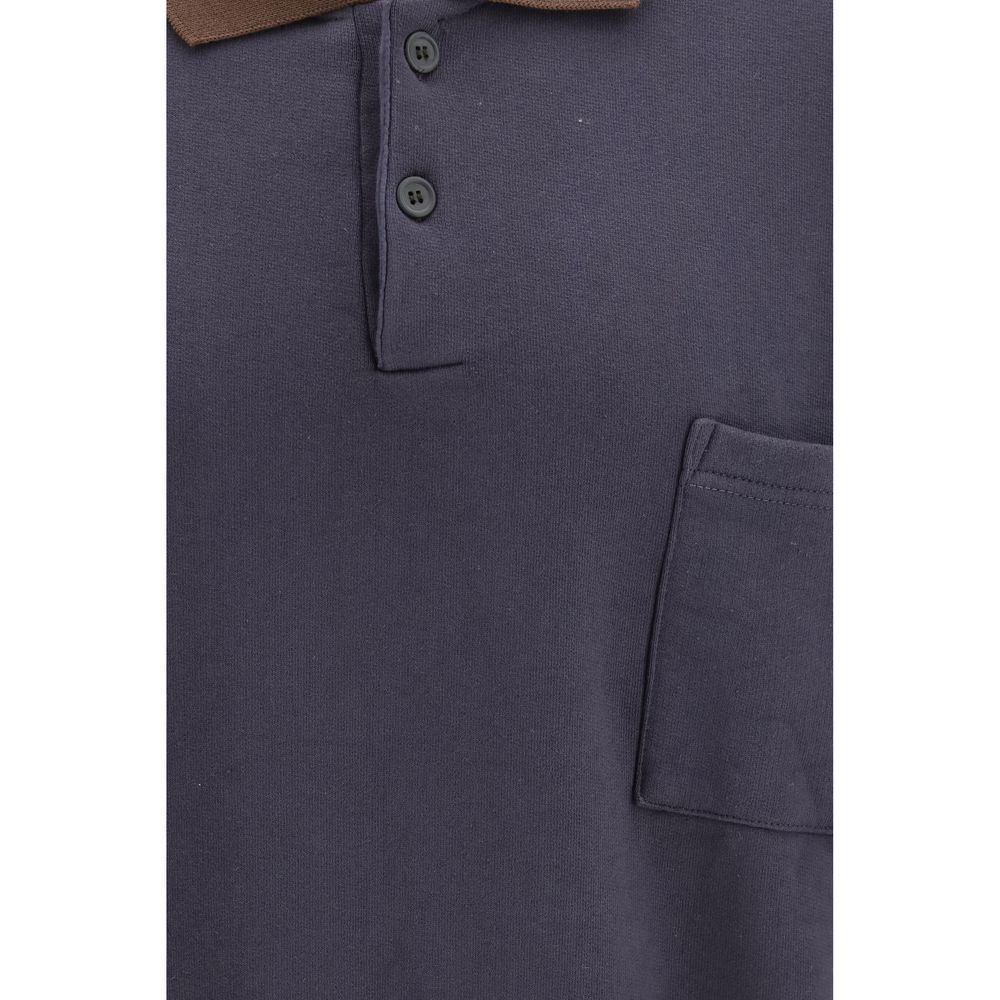 Blue Cotton Sweatshirt