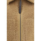 Beige Polyester Shell Jacket