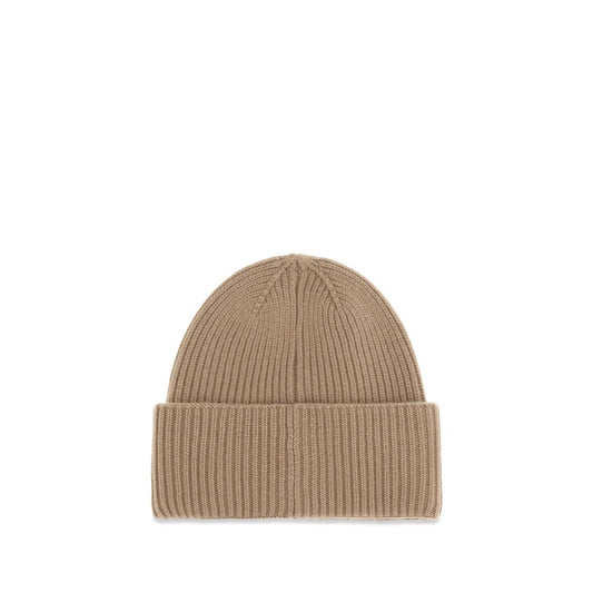 Beige Cashmere Beanie
