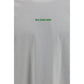 White Cotton Long Sleeve T-Shirt