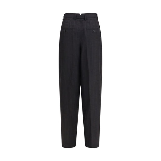 Black Wool Oves Aries Dress Pants