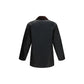 Black Cotton Full-Length Jacket