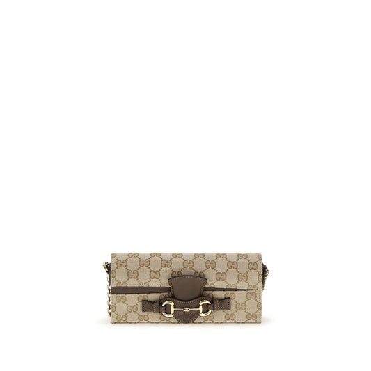 Beige Fabric Wallet