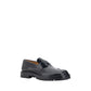 Black Calf Leather Bos Taurus Slip-On Loafers