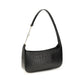 Black Calf Leather Bos Taurus Shoulder Bag