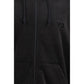 Black Polyester Sweatshirt