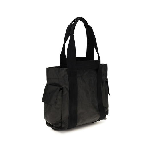 Black Polyamide Shoulder Bag