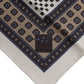 Multicolor Geometric Handkerchief Pocket Scarf