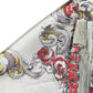 Multicolor Silk Printed Square Foulard Scarf