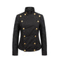 Black Cotton Women Jacket