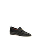 Black Calf Leather Bos Taurus Slip-On Loafers