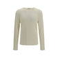Beige Cotton Sweatshirt