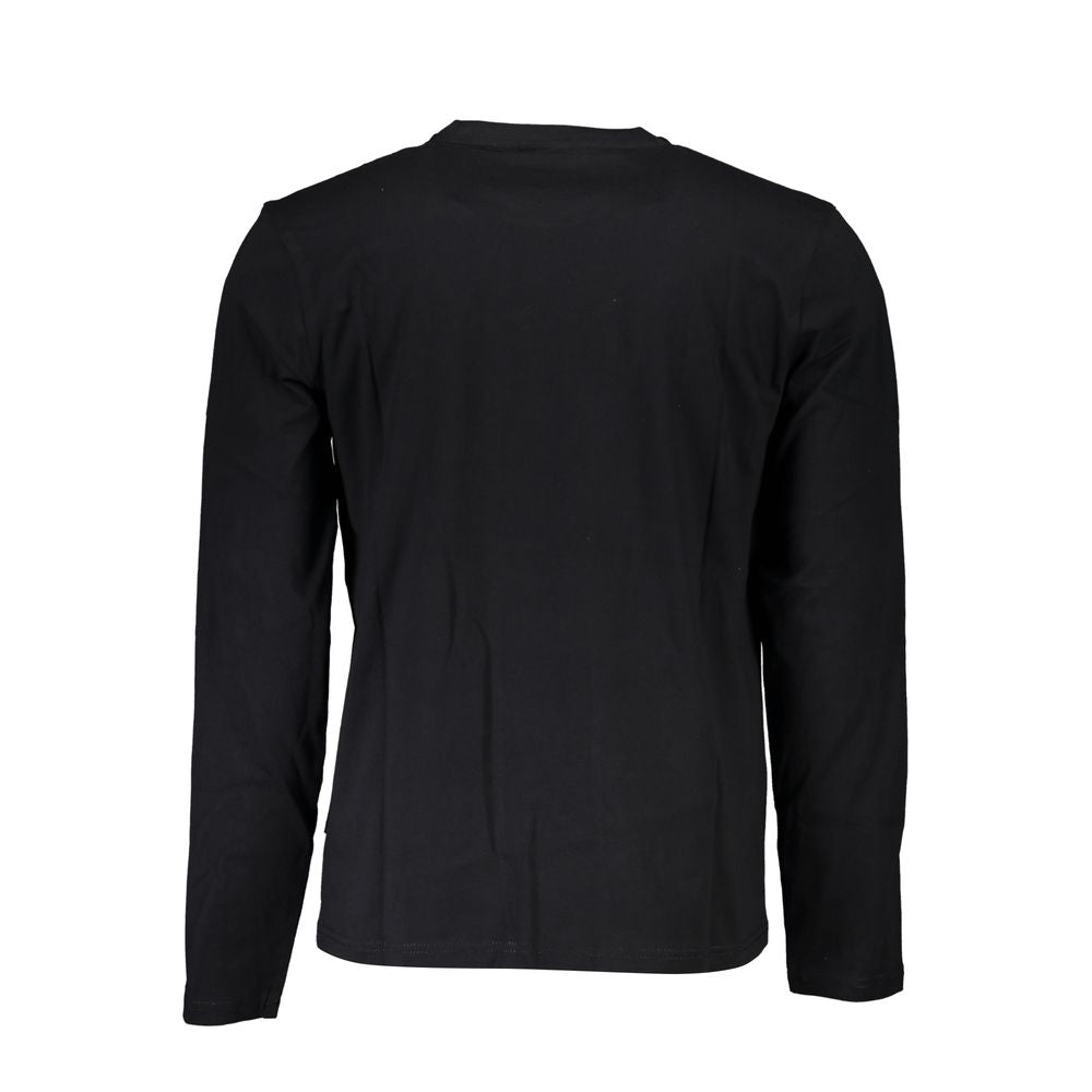 Black Cotton Men's T-Shirt