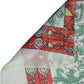 Multicolor Silk Printed Square Foulard Scarf