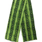 Green Black Printed Silk Sheer Stole Scarf