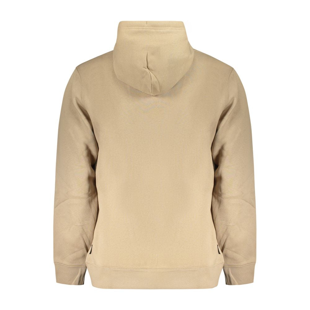 Beige Cotton Men's Sweatshirt