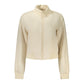 Beige Lyocell Womens Sweatshirt