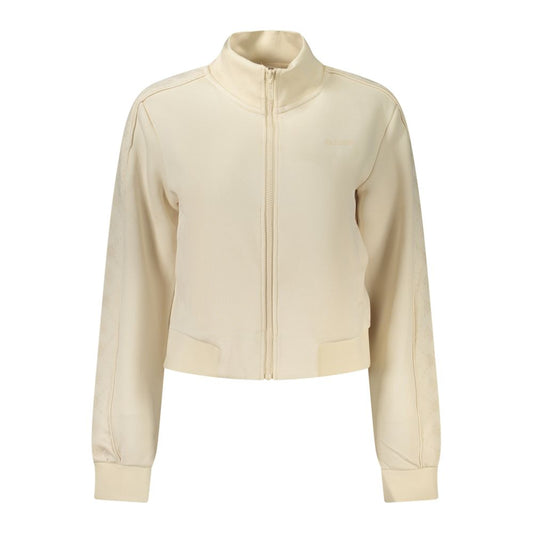 Beige Lyocell Womens Sweatshirt