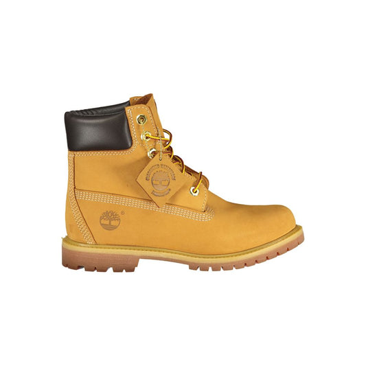 Yellow Leather Women's Boot