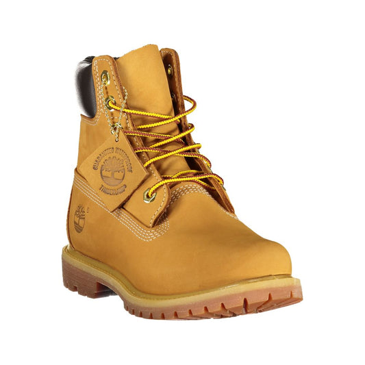 Yellow Leather Women's Boot