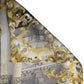 Multicolor Printed Silk Square Foulard Scarf