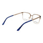 Blue Metal Glasses (Frames)