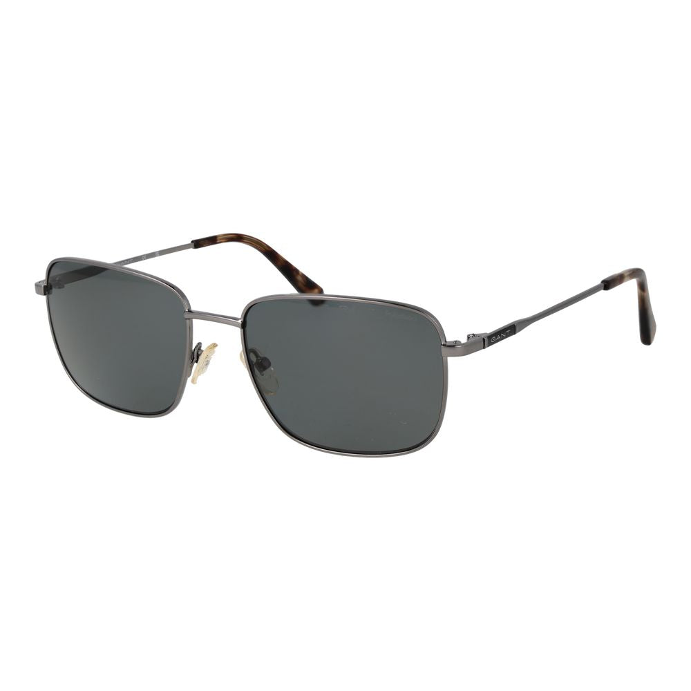 Gray Metal Sunglasses