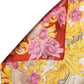 Multicolor Silk Printed Square Foulard Scarf