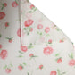 White Silk Floral Chiffon Long Stole Scarf