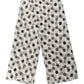 White Black Polka Dot Shawl Stole Scarf