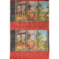 Multicolor Silk Printed Shawl Stole Scarf