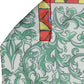 Multicolor Silk Printed Square Foulard Scarf