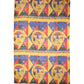 Multicolor Silk Printed Shawl Stole Scarf