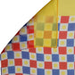 Multicolor Silk Carretto Foulard Scarf