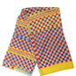 Multicolor Silk Carretto Foulard Scarf