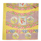 Multicolor Silk Carretto Foulard Scarf