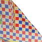 Multicolor Silk Carretto Foulard Scarf