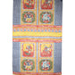 Multicolor Silk Carretto Shawl Stole Scarf