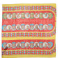Multicolor Silk Carretto Print Foulard Scarf