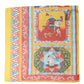 Multicolor Silk Printed Square Foulard Scarf